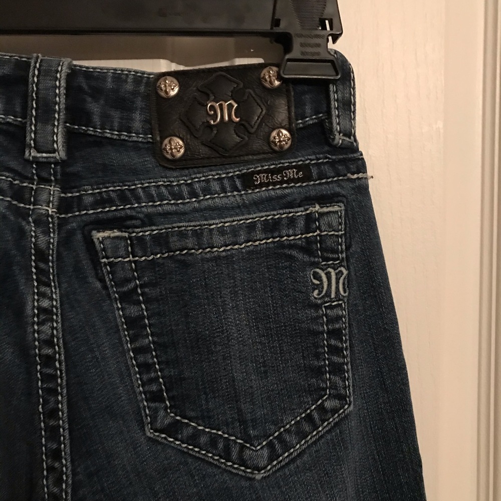 Miss Me Blue Skinny Jeans. Beautiful Condition.